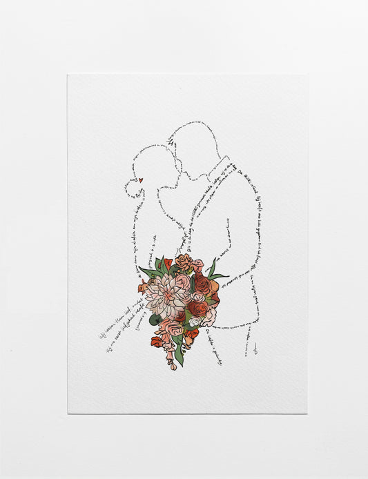 Poster Huwelijk (Bijbelteksten)