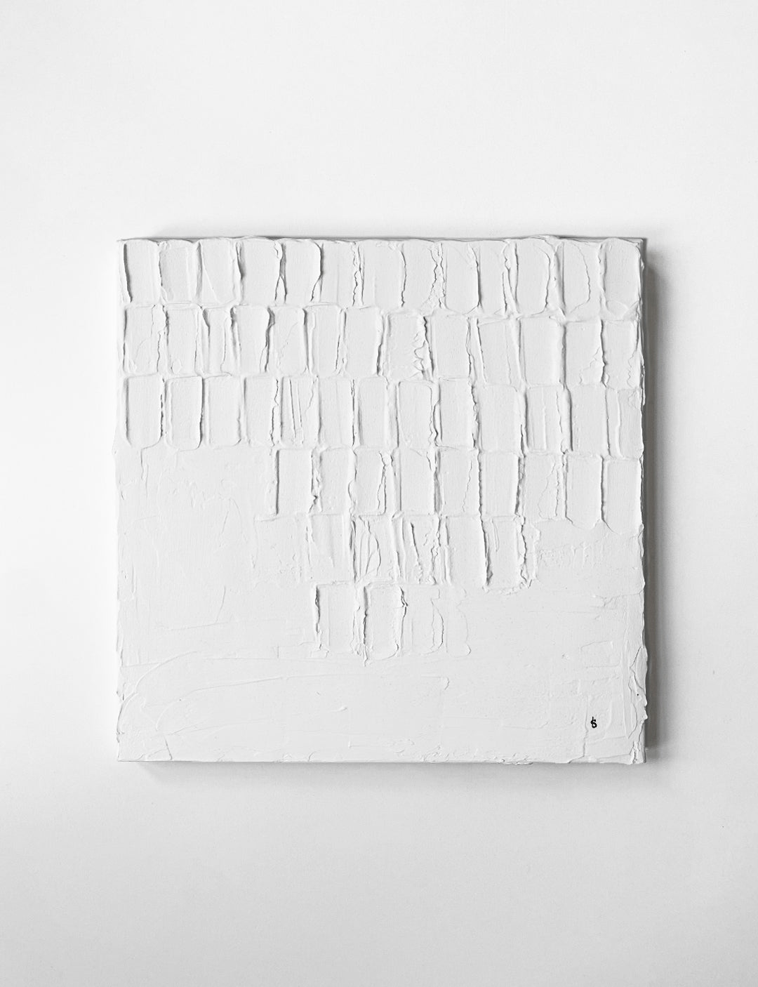 Ontdek handgemaakte relief schilderijen van Studio Blits. Unieke 3D kunst aan de muur met een minimalistische uitstraling. Bekijk nu plaster wall art BRICKS.