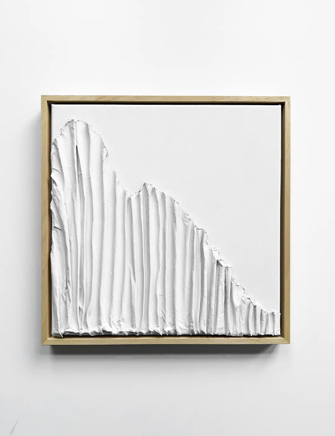 3D kunstwerk voor aan de muur, handgemaakt, met relief