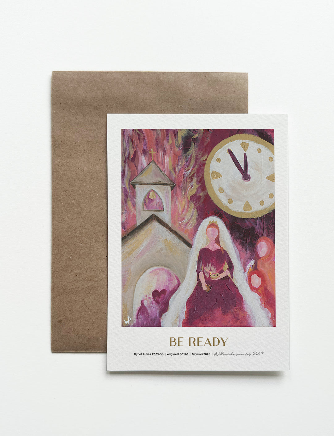 Kunstkaart A5 - BE READY