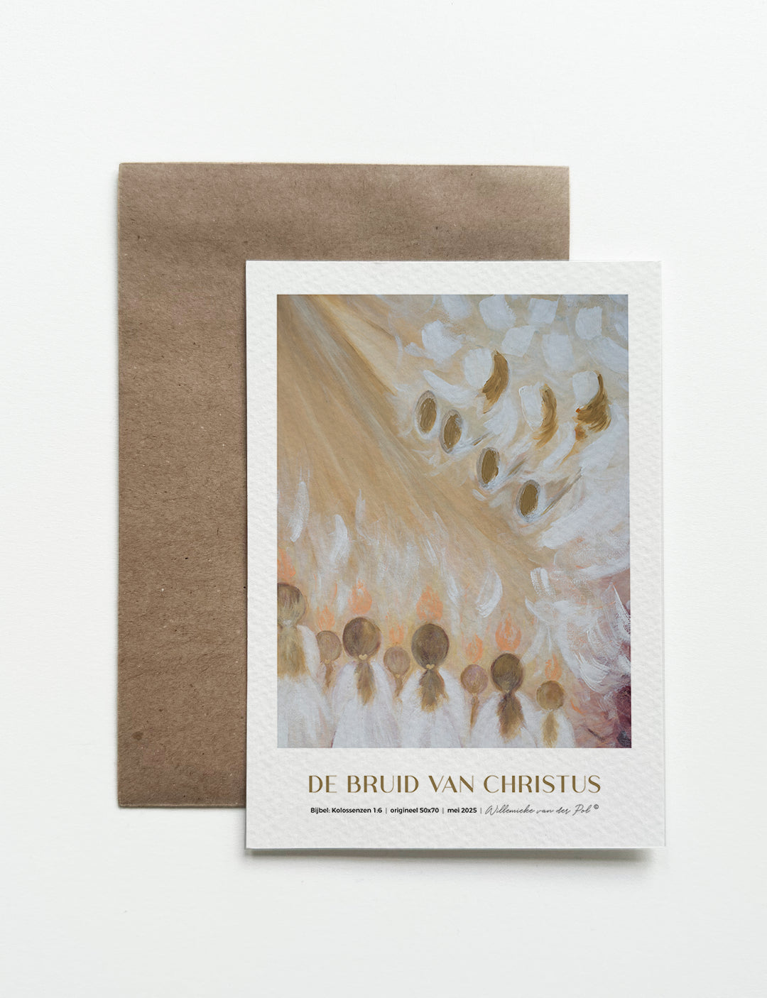Kunstkaart A5 - DE BRUID VAN CHRISTUS
