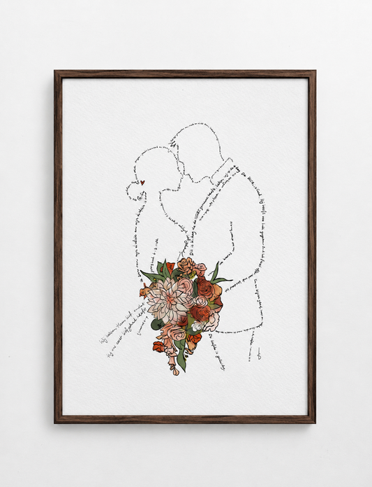 Poster Huwelijk (Bijbelteksten)