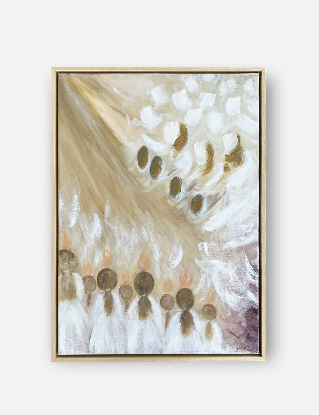 Christelijke kunst schilderij De Bruid van Christus – moderne christelijke schilderskunst en profetisch schilderen