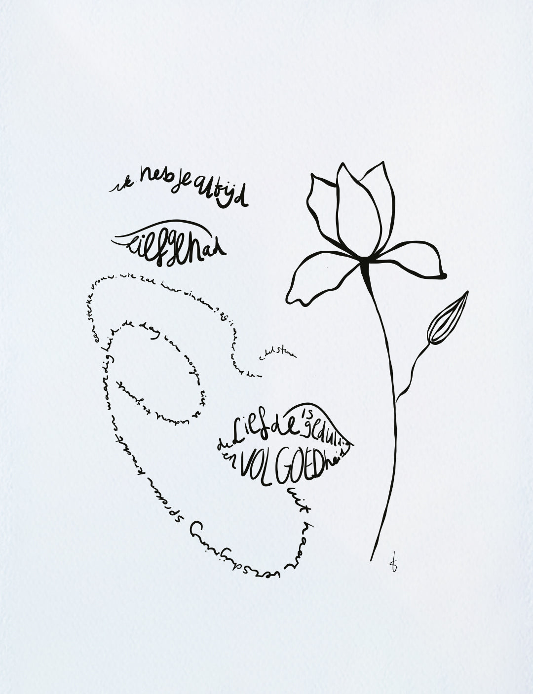 Christelijke verjaardagskaart vrouw met kraft envelop, geschikt als verjaardagskaarten vrouw, verjaardagskaart vrouw of beterschap vrouw kaart.