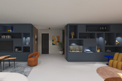 Laat een kastenwand op maat ontwerpen die perfect aansluit bij jouw interieur woonkamer. Slim ontwerp kastenwand en stijlvolle kasten op maat voor elke ruimte.