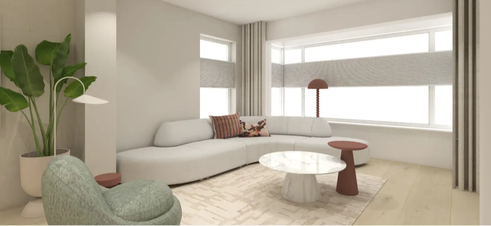 Een sfeervolle woonkamer met styling advies woonkamer, interieuradvies, interieur en kleuradvies en een persoonlijk interieurplan laten maken.